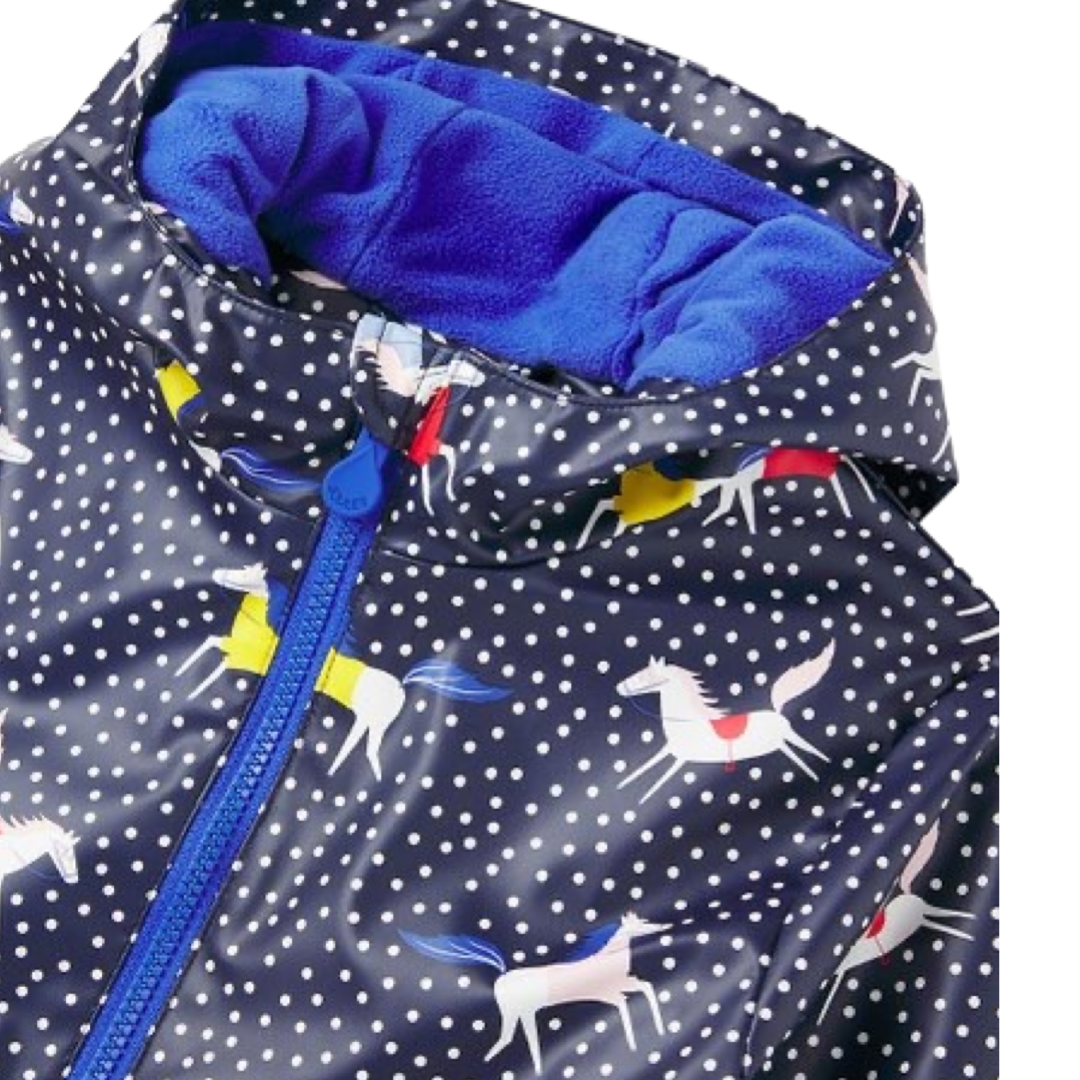 Joules ð´ Skipper Lined Raincoat â Buttons and Bows Inc