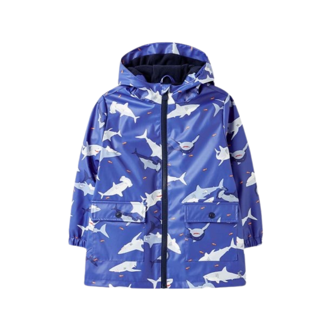 Joules shark raincoat hotsell