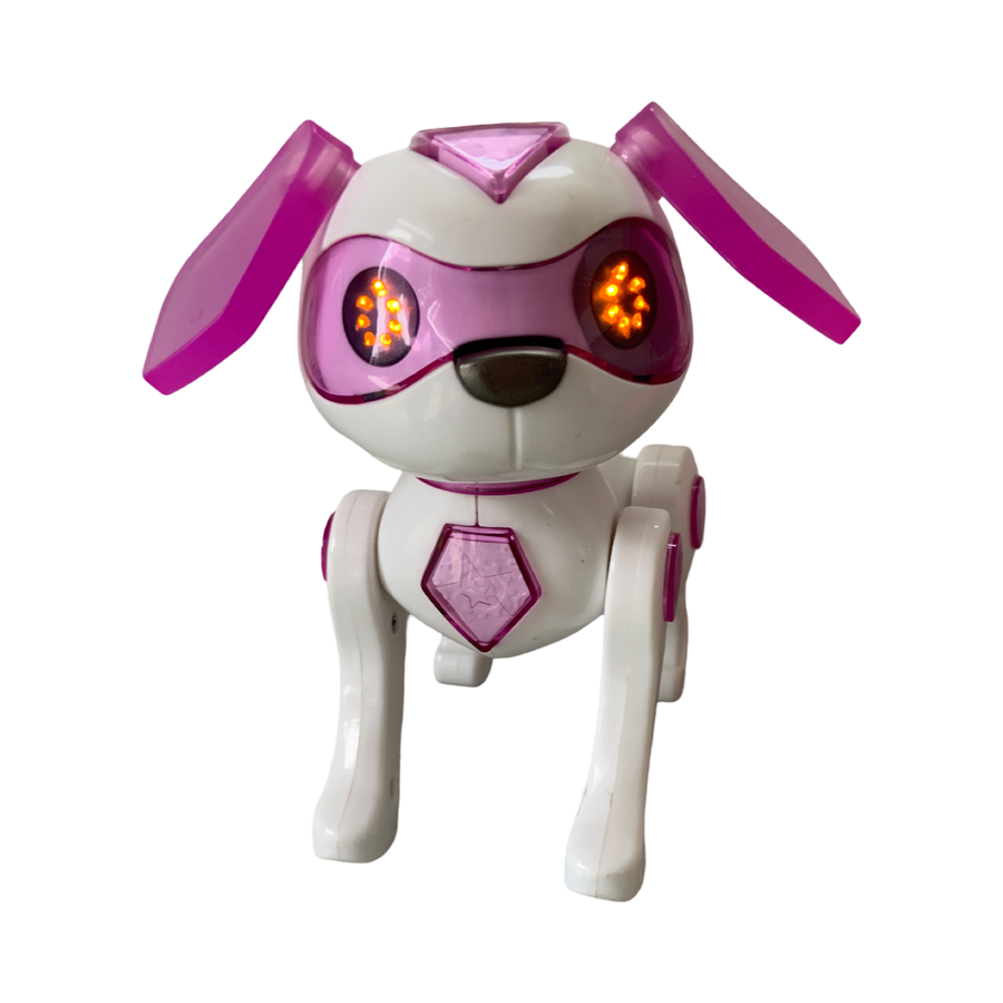 American Girl Luciana's Vega Robot Dog with Galaxy Pet Bed