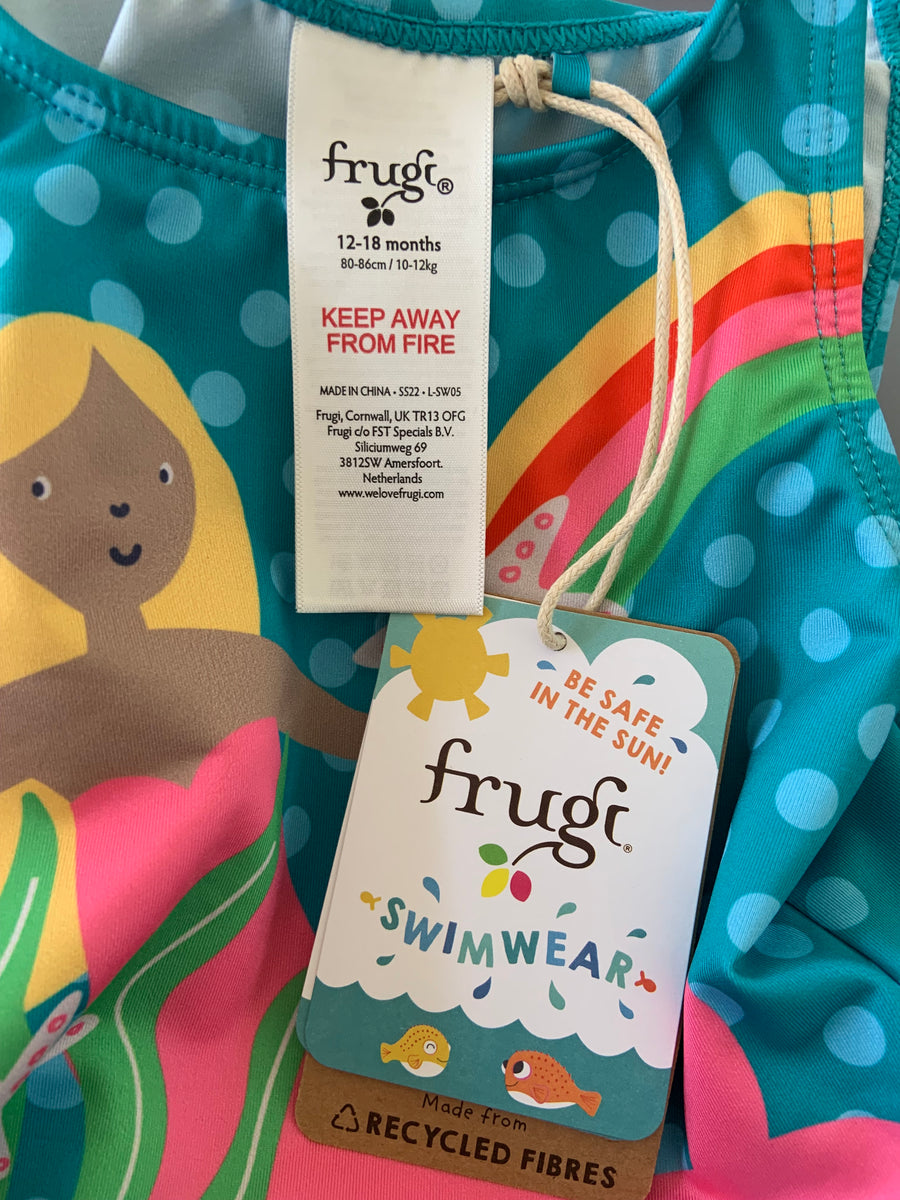 Frugi |Little Coral Swim Suit