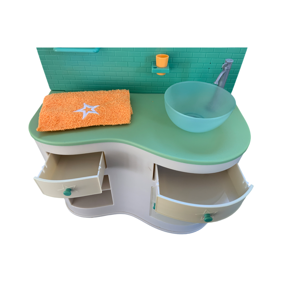 American girl doll bathroom sales