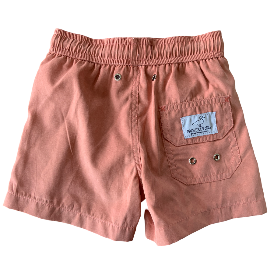 Properly Tied Swim Trunks Coral