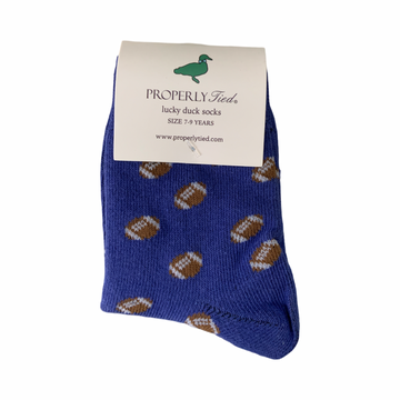 Properly Tied Lucky Duck Socks | Football