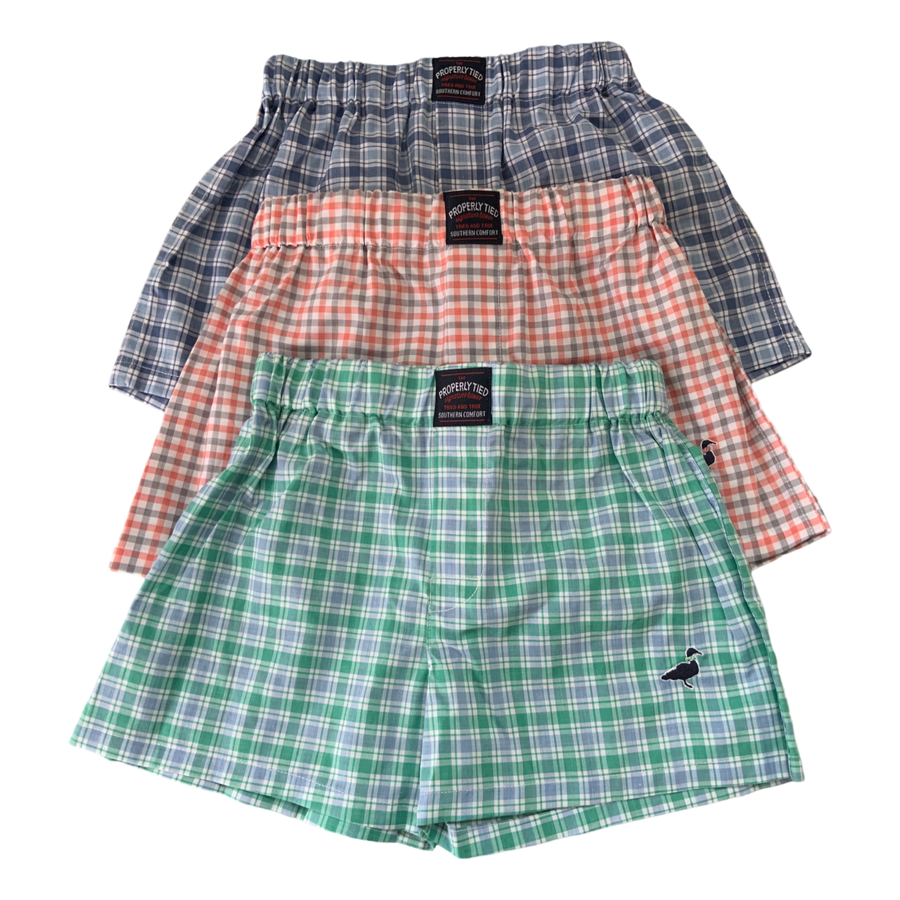 Properly Tied Traditional Boxer Pack of 3 | Boys