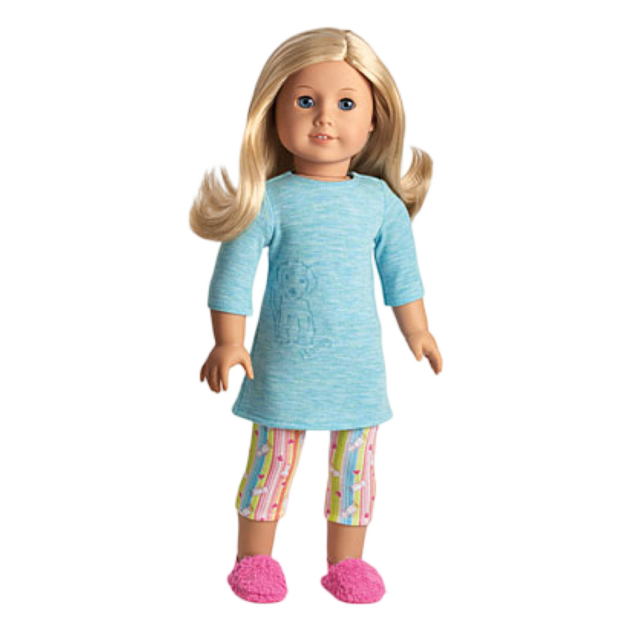 American Girl 18” Doll Honey PJ Set