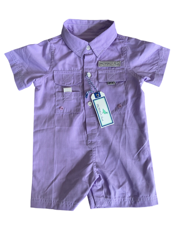 Properly Tied Performance Fishing Shortall Purple