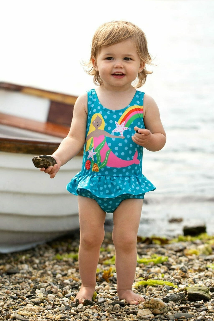 Frugi |Little Coral Swim Suit