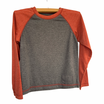 Properly Tied LS Portland Raglan Tee | Redwood