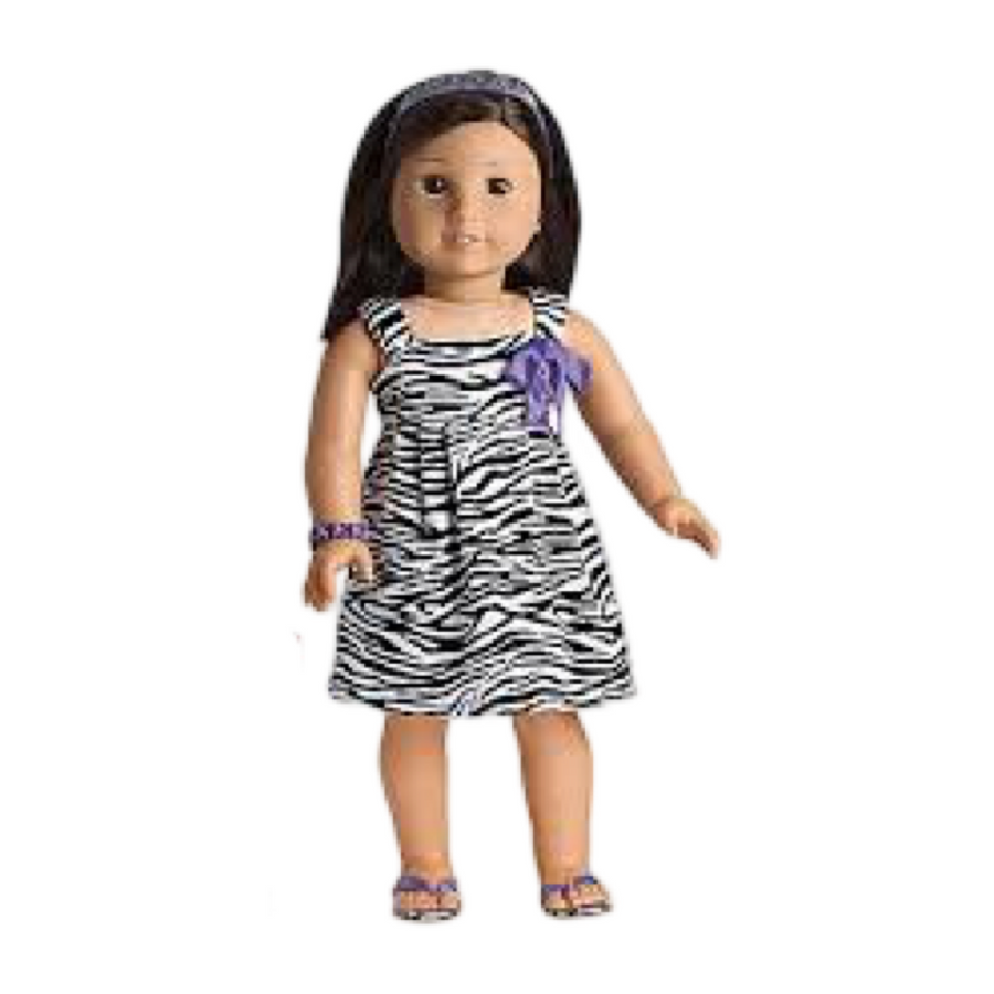 American Girl 18” Safari Sun Dress