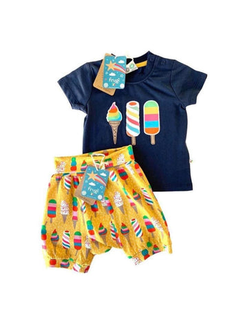 Frugi | Kai Appliqué Shirt & Short Set