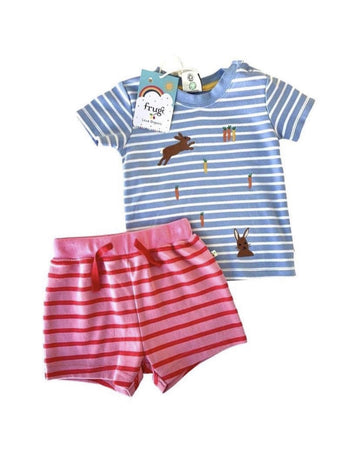 Frugi | Ennis Appliqué Shirt & Shorts Set