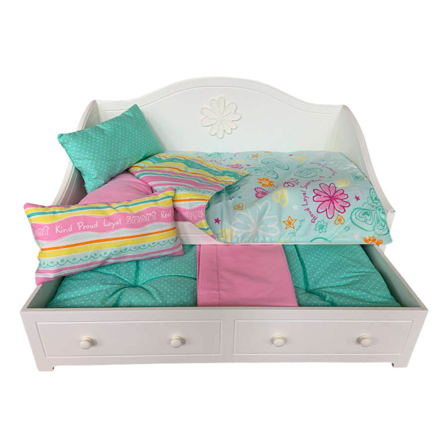 American Girl Dreamy Day Trundle Bed-LOCAL PICK UP ONLY