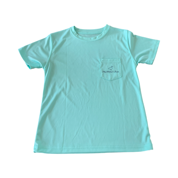 Properly Tied Performance Shirt | Seafoam