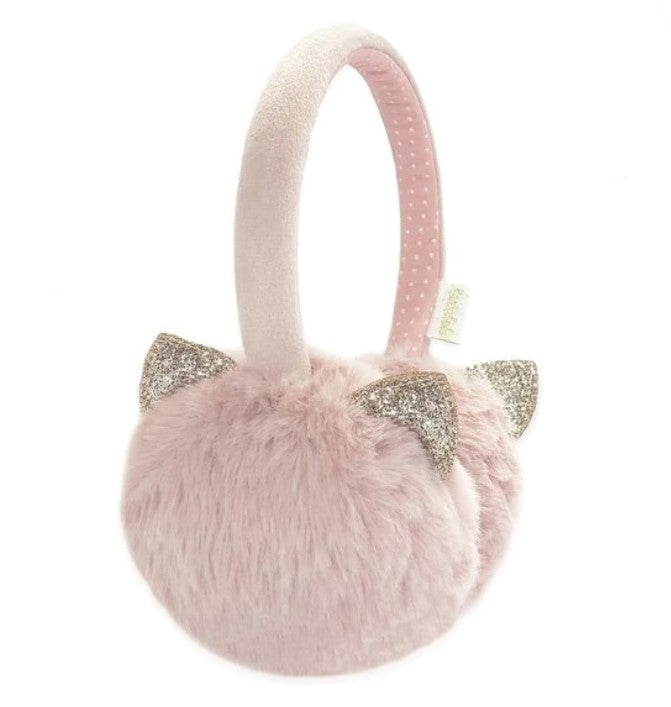 Cleo Cat Earmuffs - Pink