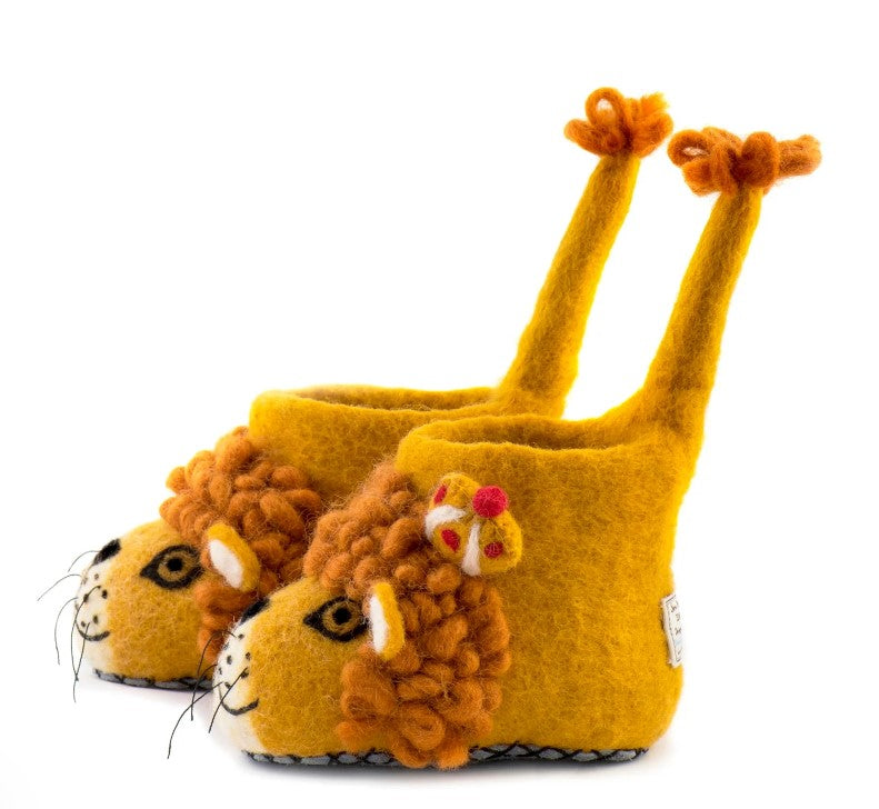 Leopold the Lion Slippers