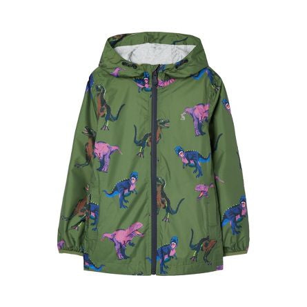 Joules green sale raincoat