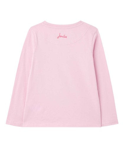Joules| Bessie Pink Animals Cotton Shirt