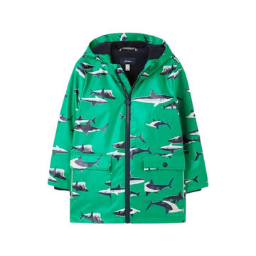 Joules fleece lined 2024 raincoat