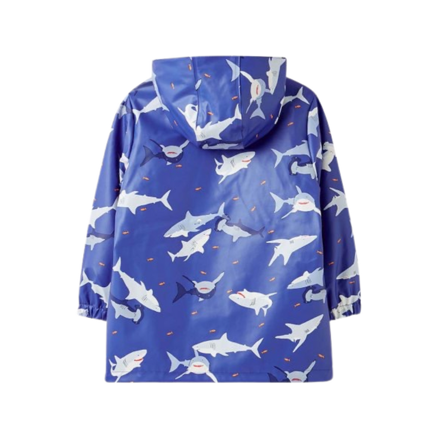 Joules Skipper Raincoat Blue Shark Buttons and Bows Inc