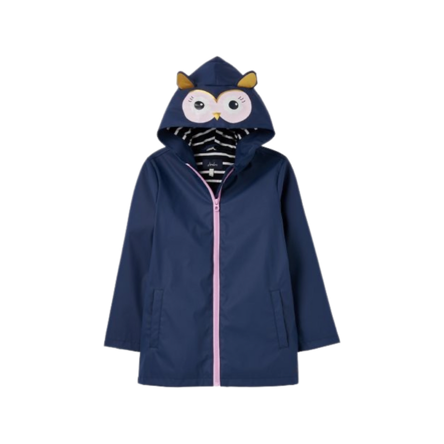 Joules clearance navy raincoat